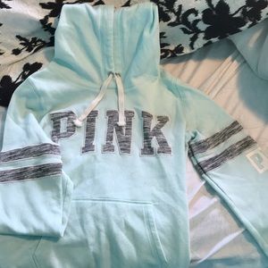 Teal PINK hoodie